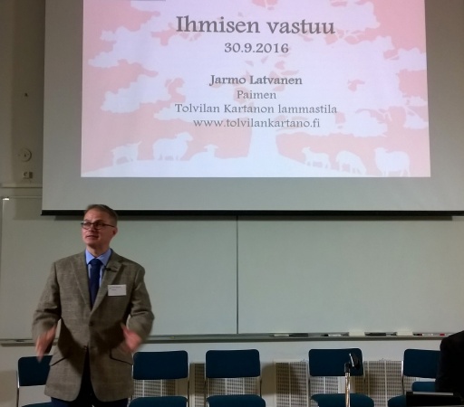 Terveisiä LUOMUSEMINAARISTA! Terveisiä LUOMUSEMINAARISTA!