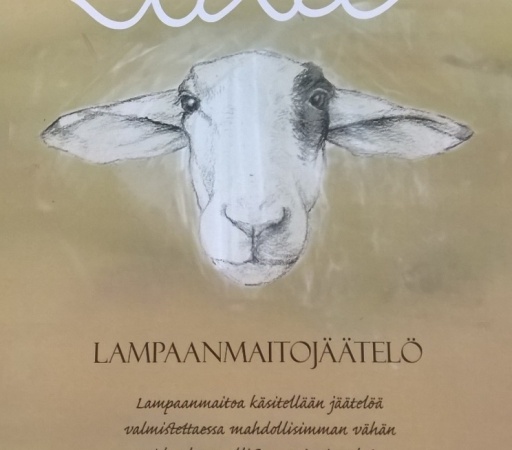 Lampaanmaitojäätelöä nyt myynnissä Lampaanmaitojäätelöä nyt myynnissä